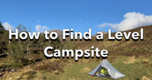 How to Find a Level Campsite