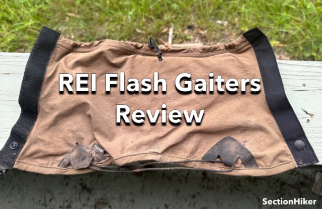 REI Flash Gaiters Review - SectionHiker.com