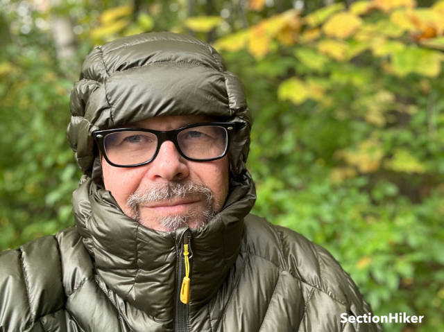 The jacket's rear elastic cord adjustment and snorkel hood keep your noggin nice and toasty.