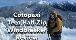 Cotopaxi Teca Half-zip Windbreaker Review