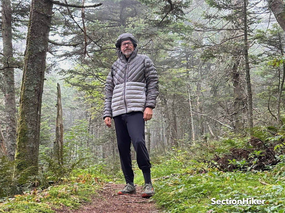 The Magma Hoodie is great for staying warm on misty mountain mornings.