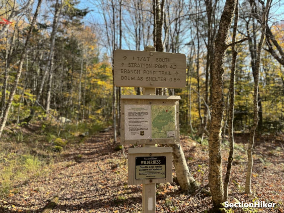 Backpacking Stratton Pond