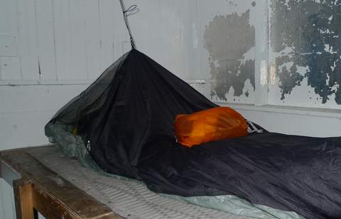 Superlight Bivy at Cabot Cabin
