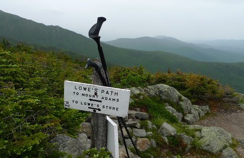 Pacer Poles in The White Mountains