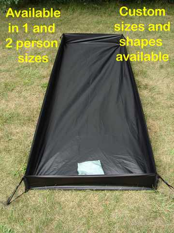 How to Pitch a Tent on a Wooden Platform 
